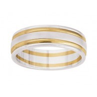 Material Oro y Oro blanco 14k  Peso 6g
